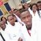 Level IV BPharm students on a learning visit about the pharmaceutical supply chain at Mission for Essential Drugs and Supplies (MEDS) in May 2019.